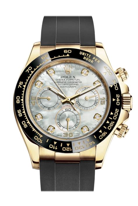 rolex daytona mother of pearl 2017|rolex daytona oysterflex white gold.